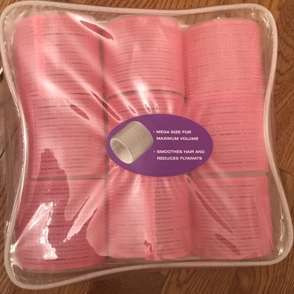 Jumbo hair rollers
